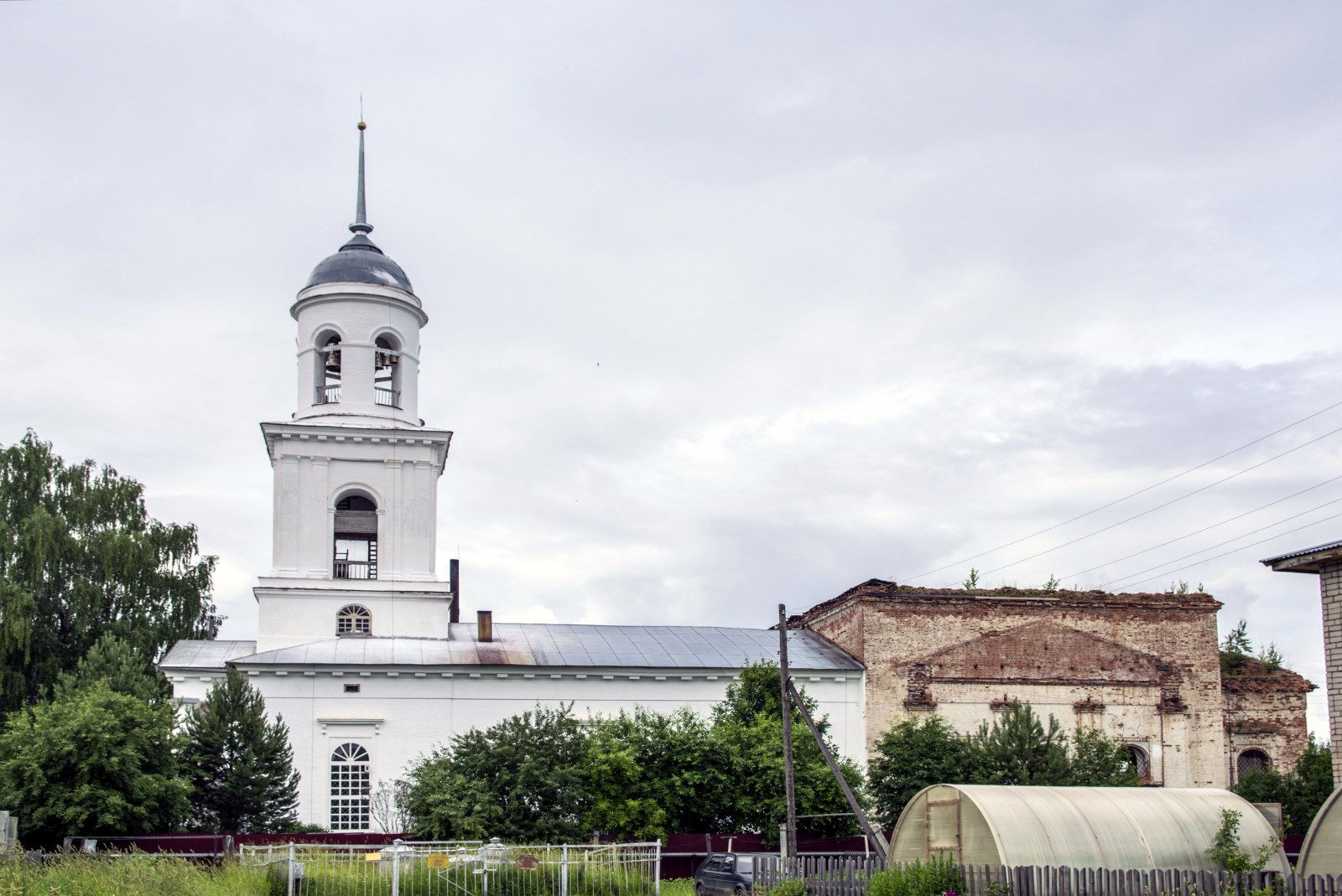 Орлов. Церковь Рождества Пресвятой Богородицы. Июль 2018 г..